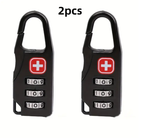 2-Pack Approved Travel Padlocks