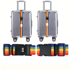 Adjustable Luggage Straps with TSA Combination Lock