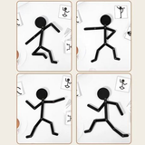 Montessori 24pcs Wood Stickman Puzzle Toy