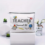 Teacher Survival Kit Stationary Bag